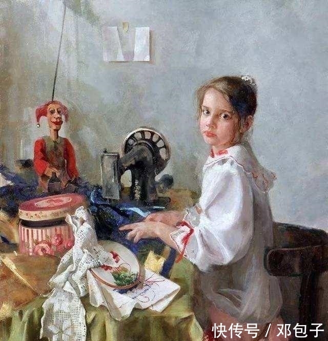 娜塔莎&她绘画了一种高尚的品德，一种人生的境界，一种美丽的向往！