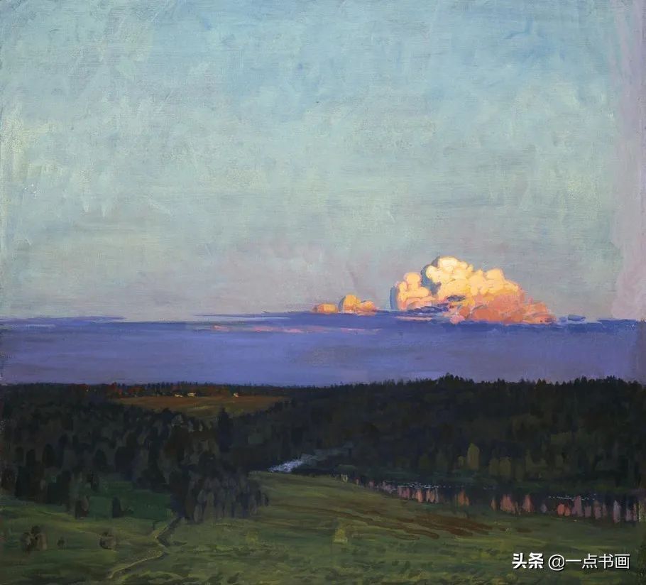 美术学院#阿巴库莫夫:被誉为俄罗斯的金笔,其画笔下都是净化的世界