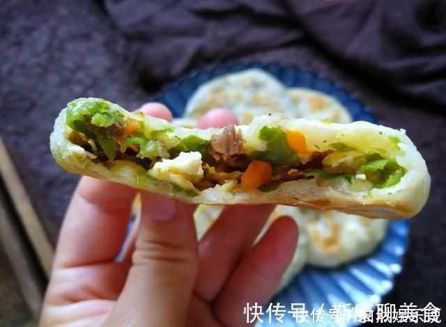 馅饼|想吃馅饼又不会发面,教你一种懒人做法,30分钟可以做一大盆