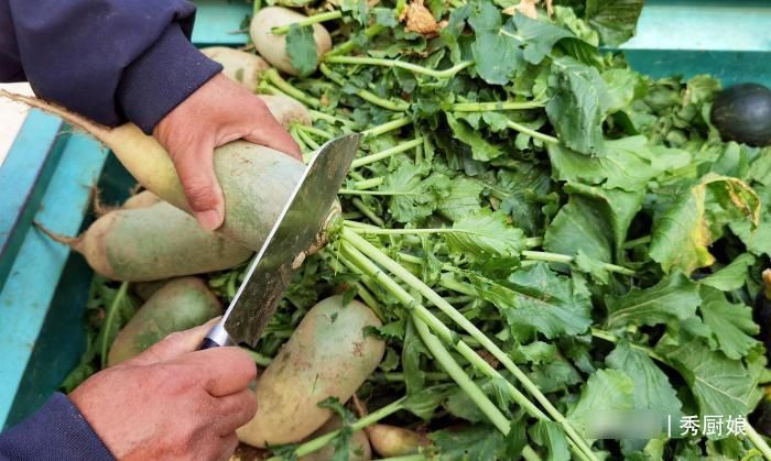 立冬后，碰见此菜别手软，整上30斤晒成干，随吃随取，营养又好吃