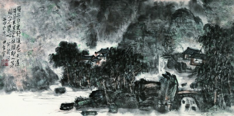 田智宇!心相——田智宇书画展在个山美术馆隆重展出