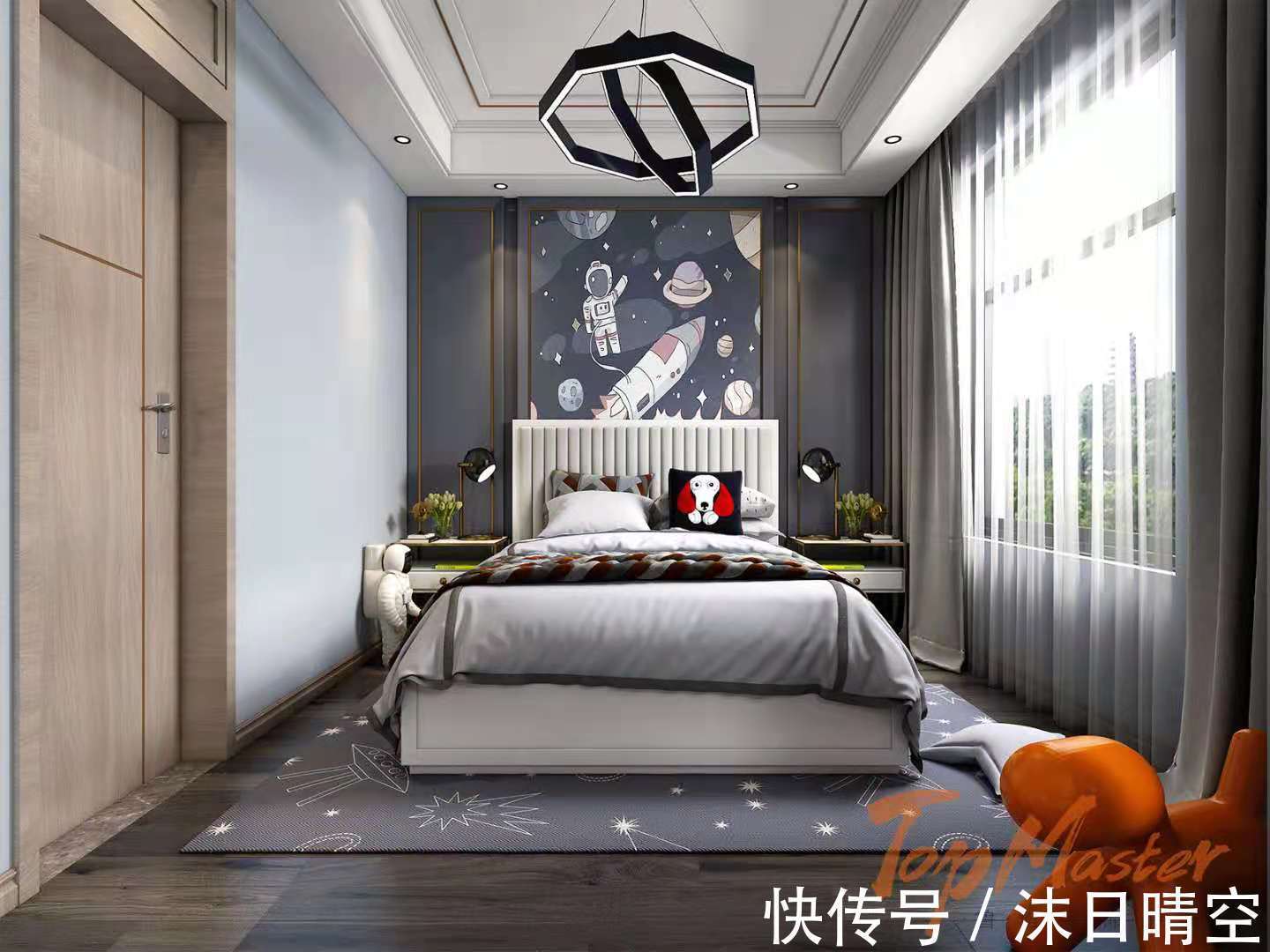 雍景湾|【鲁班装饰】雍景湾423㎡新中式，沉浸偏爱