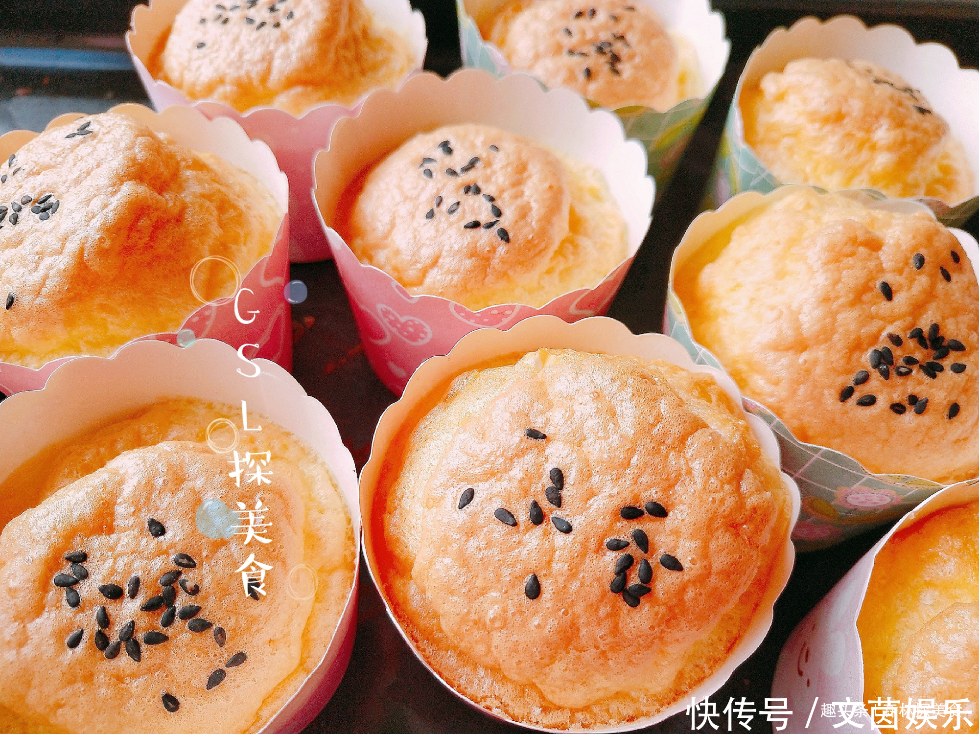 四个鸡蛋半碗面粉,在家制作蛋糕,无水无油,香甜松软,老少爱吃