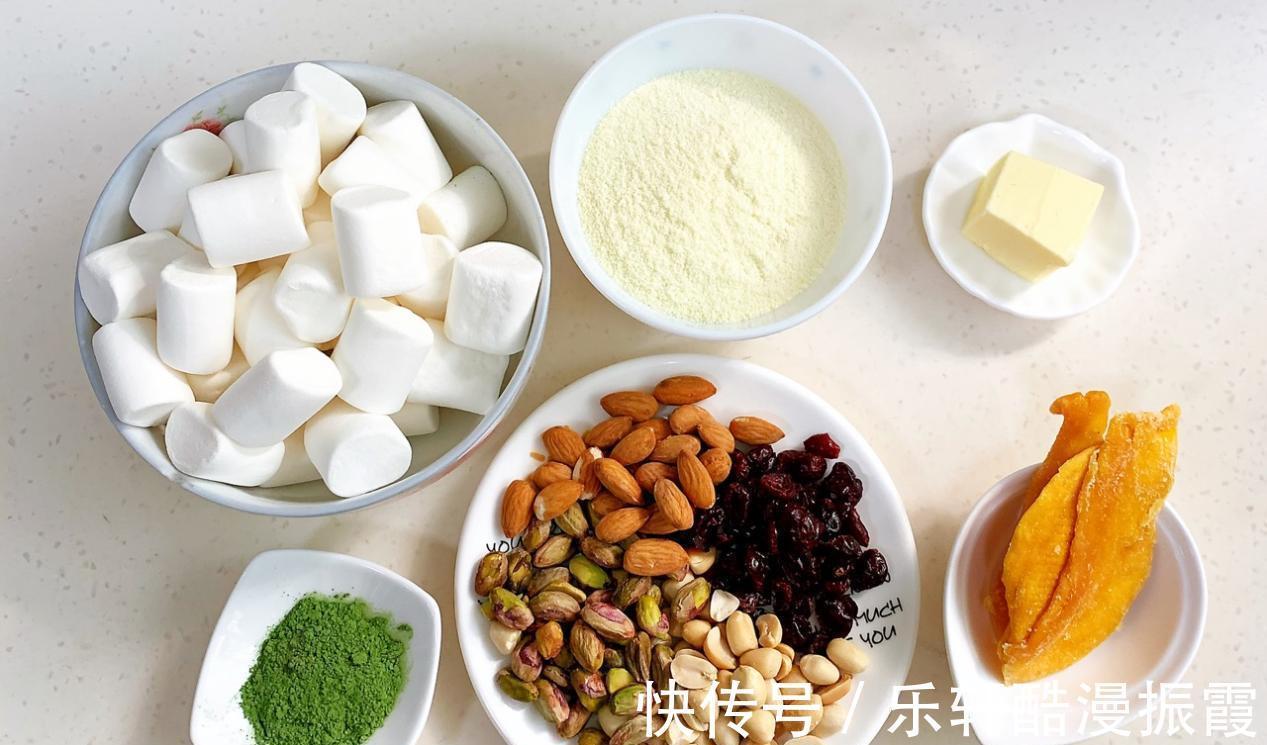 黄油|孩子爱吃牛轧糖不用花钱买,自己在家也能做,没有添加更健康