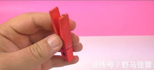 旧的木夹子别扔了, 改造一下, 秒变简易圆规, 方法简单实用又省钱
