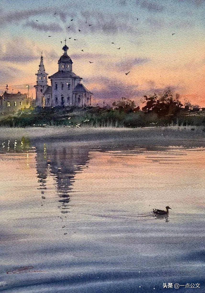 艺术家|流淌的水彩原来是这样的：充满活力与动感