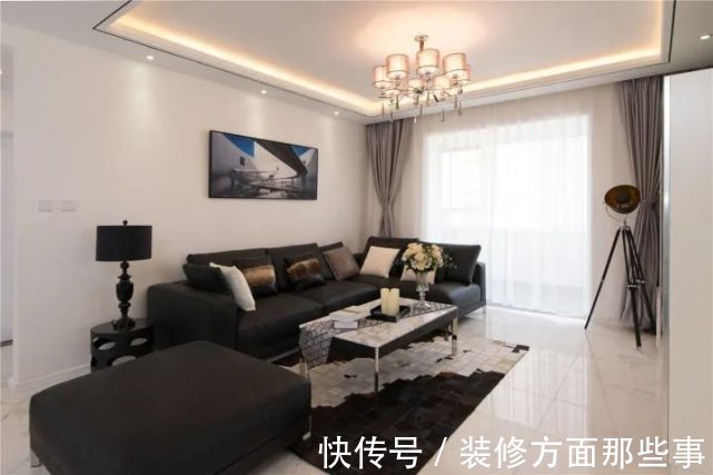 黑白|122㎡现代简约,黑白灰带来不一样的沉稳!