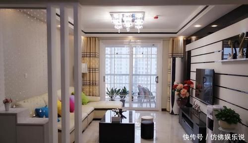 温馨|邻居来我家做客,一进门就被客餐厅惊艳到了,称为全小区最美的