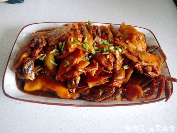 夏日|#夏日开胃餐#美味六月黄面拖蟹