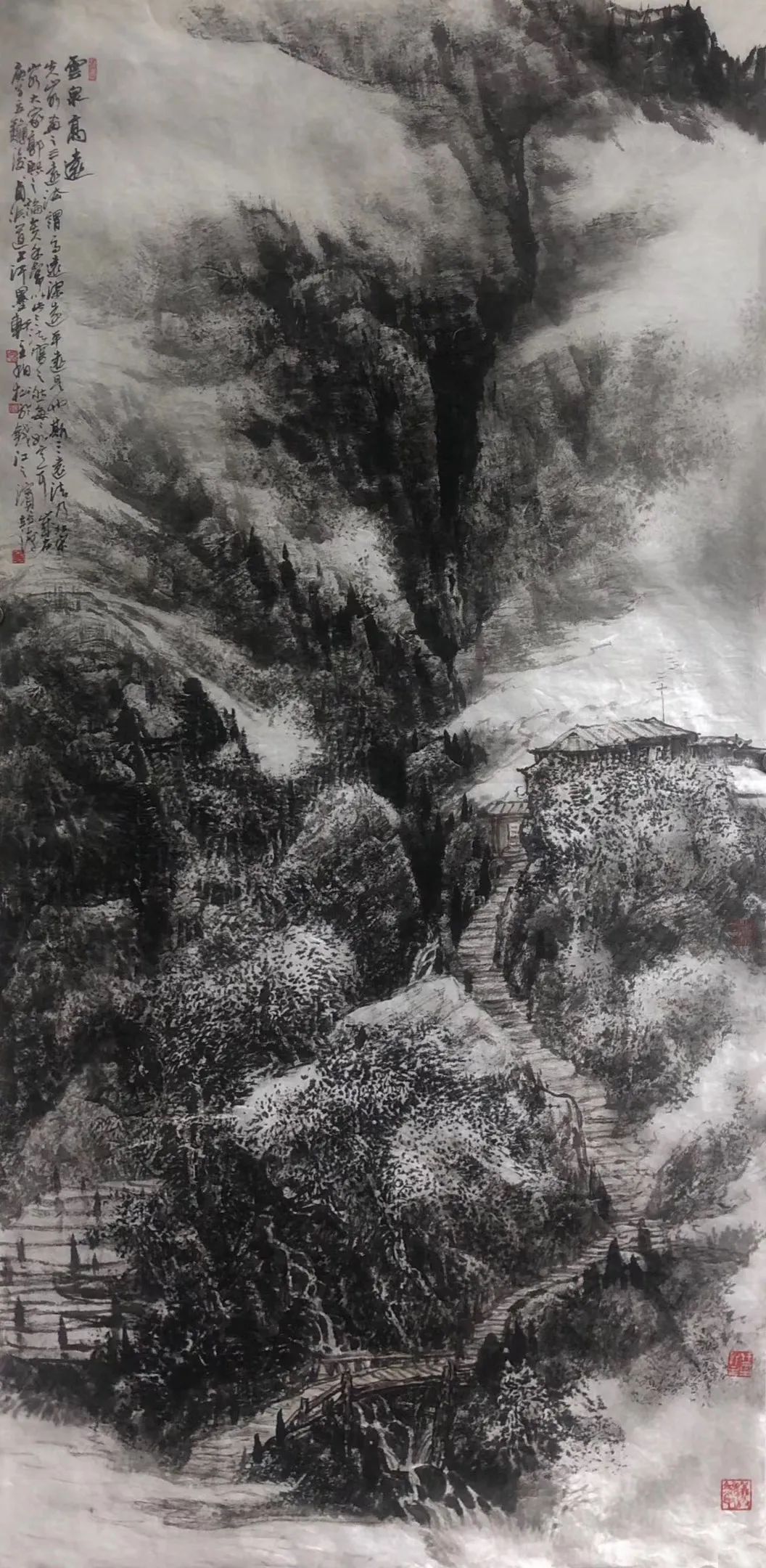 弃武从文！笔歌墨舞·喜庆元宵——壬寅2022年宋柏松国画作品鉴赏