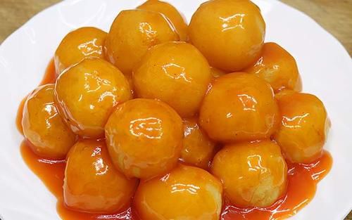  绵软|土豆试试这个新吃法，富贵黄金球，细腻绵软，酸甜好吃寓意好