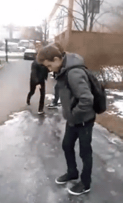 |搞笑GIF:单身狗和单身汪之舞!