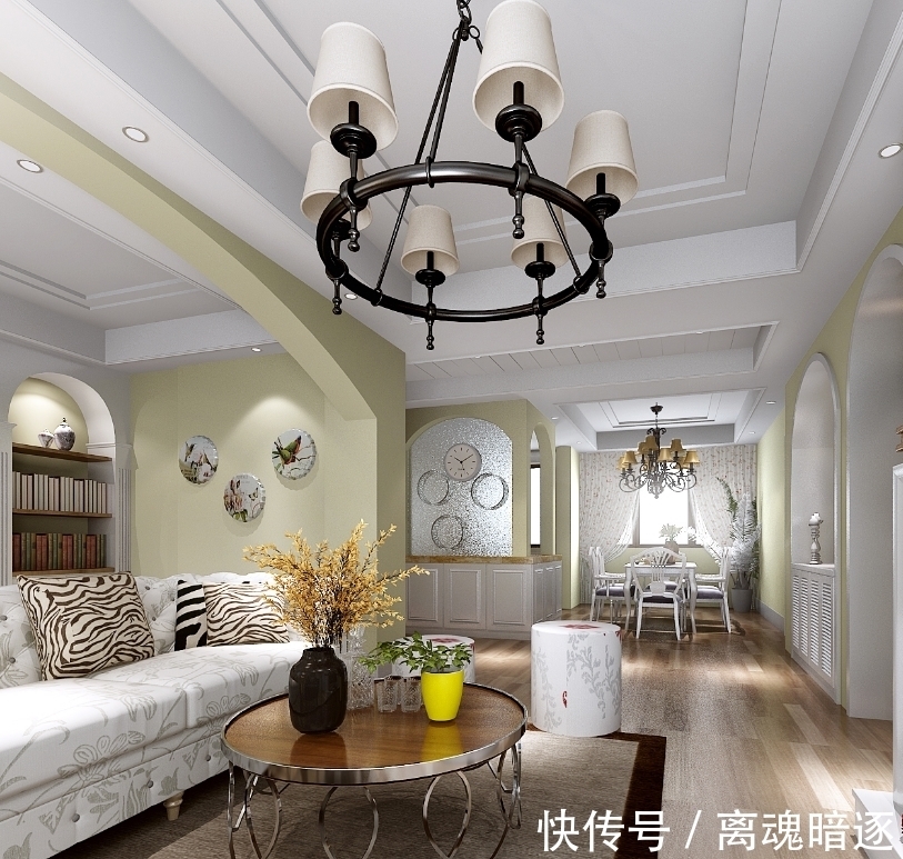 简约|装修风格为简约欧式,营造典雅自然,时尚高贵的气质