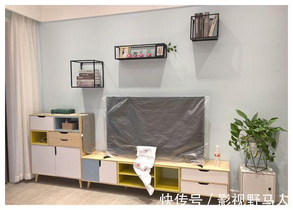 电视背景墙|120平三房二厅装修通风中,15万北欧风格很满意了,附上装修清单