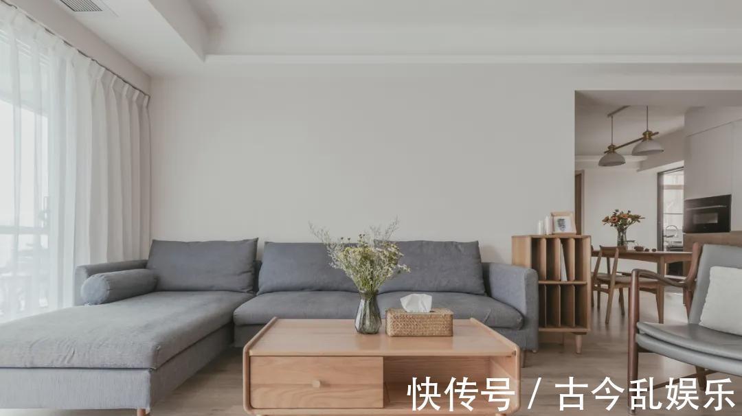 齐家云云|实用132平现代简约木色调三室，趣味，简约，原木