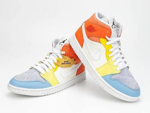 颜值质感不输联名！全新 AJ 1 Mid 最新美照释出！你打几分？