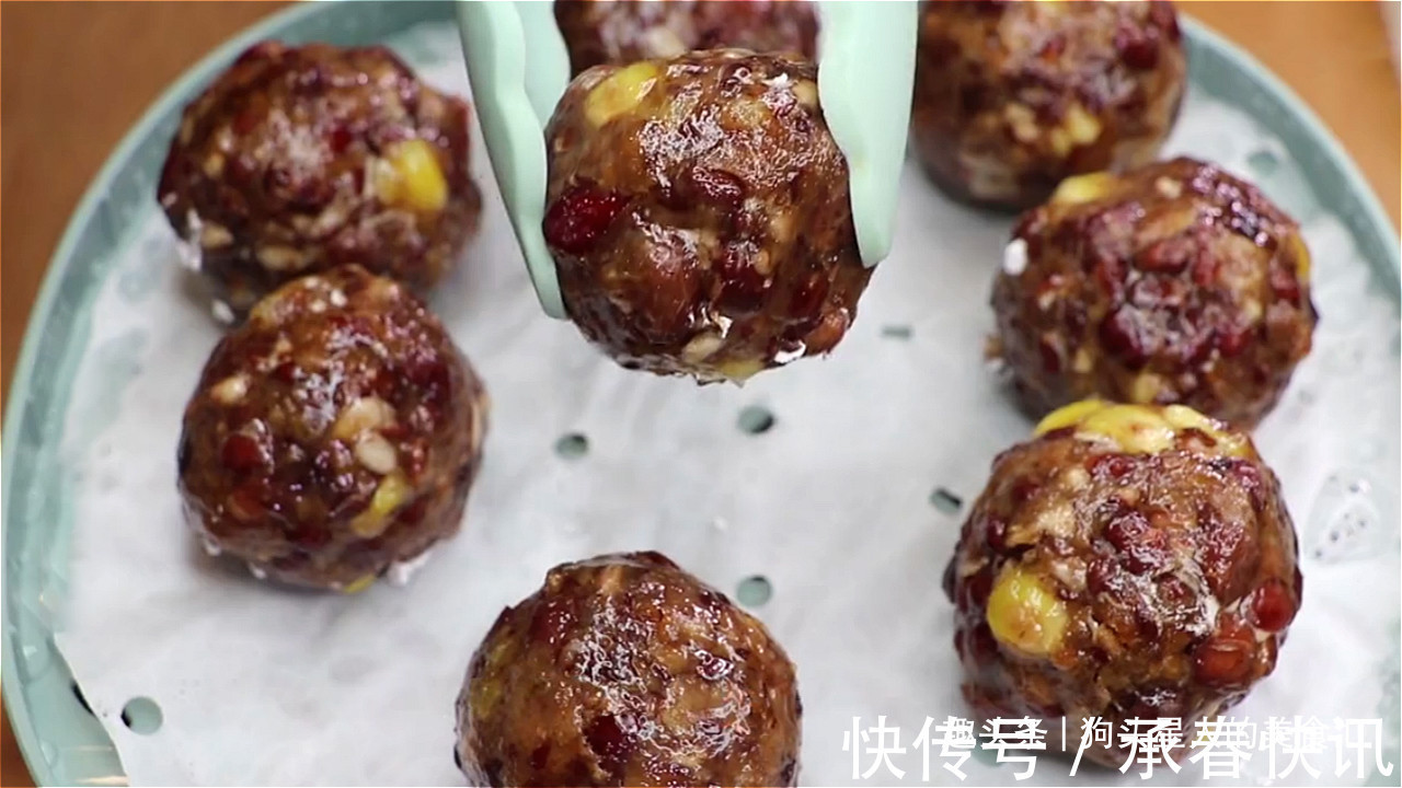 水晶|红豆不要炒豆沙了,教你一道水晶杂粮包,软糯香甜,好吃不胖