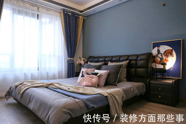 开放式|115平黑白灰现代风三居室,简洁时尚景致别样