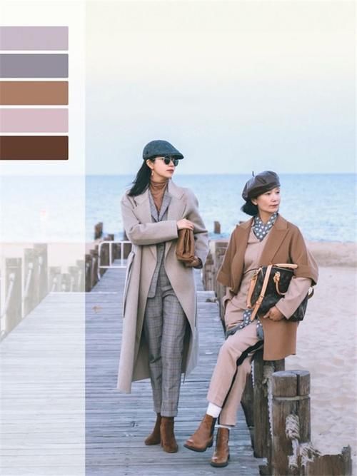 穿西装、学三木，这对“神仙母女”的春日穿搭，每一套都精致优雅