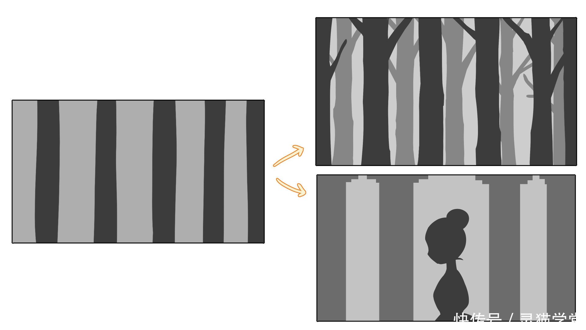 如何学习插画构图?掌握极致构图技巧!超实用绘画教程!