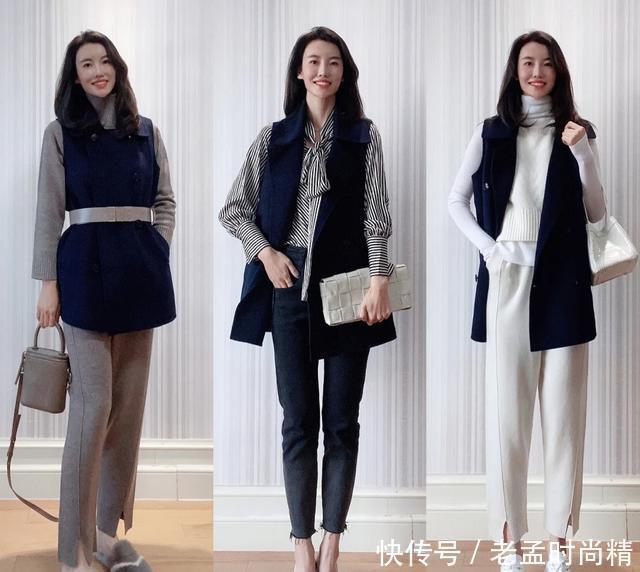 针织衫|秋冬衣在配不在多, 优雅博主教你一衣多穿, 玩转时尚少花冤枉钱