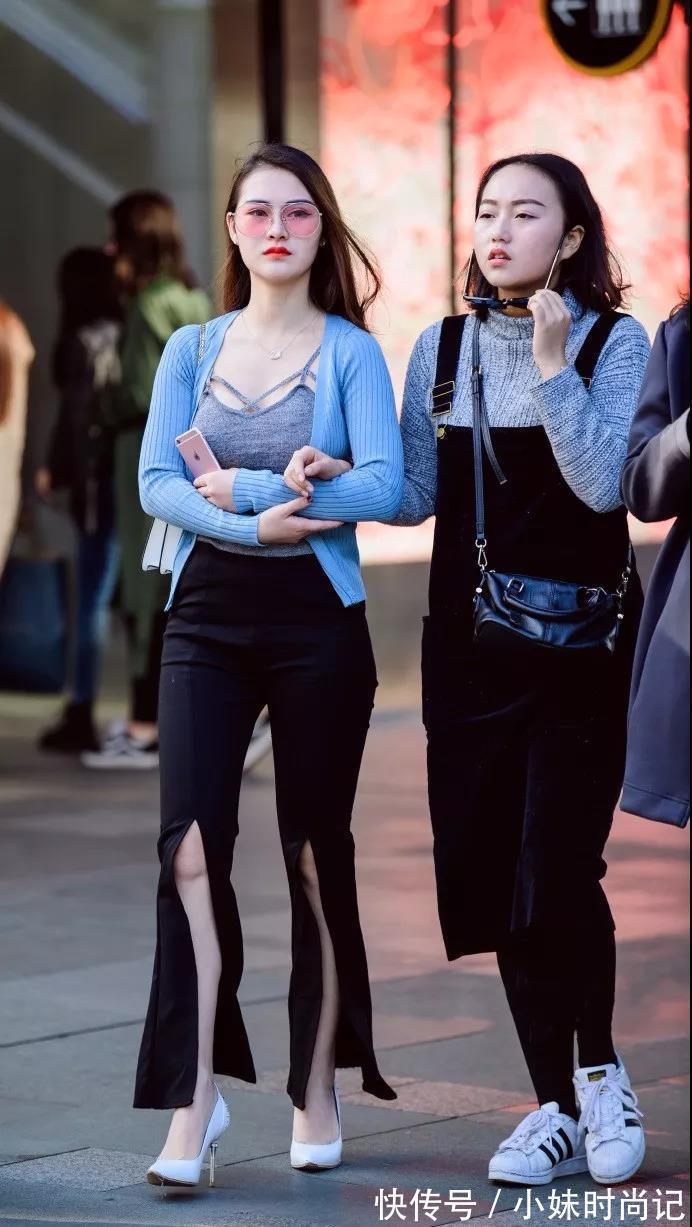 气质 街拍路人,百搭,显高,显腿长的穿搭参考,让你做个气质优雅女神