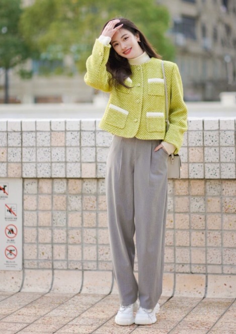 气质|穿搭开春不穿小香风就out啦!比卫衣显瘦,比西装时髦、轻松打造气质女神
