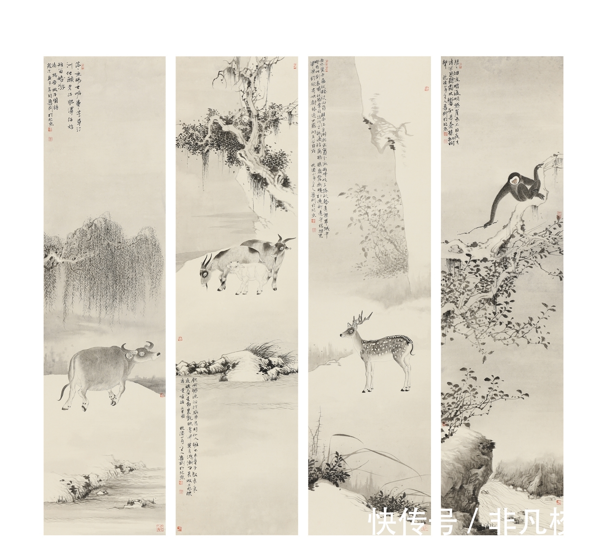 鲁刚&「直击书画」鲁刚工笔画,以境生意,以笔墨造境