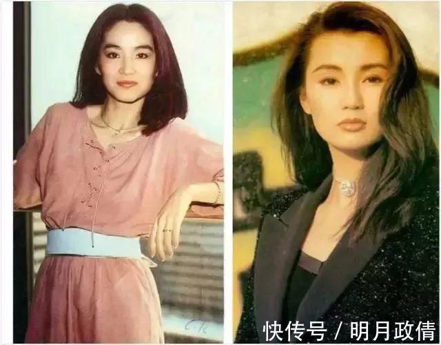 张曼玉 你适合剪刘海吗?还是更加适合中分、偏分发型?