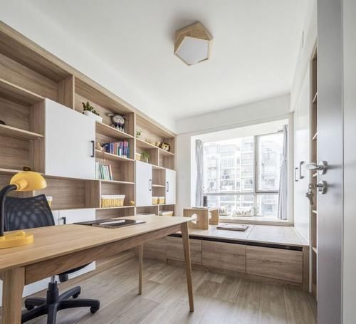 水泥|12万装122㎡三居北欧风,水泥背景墙个性十足,闺蜜都夸洋气