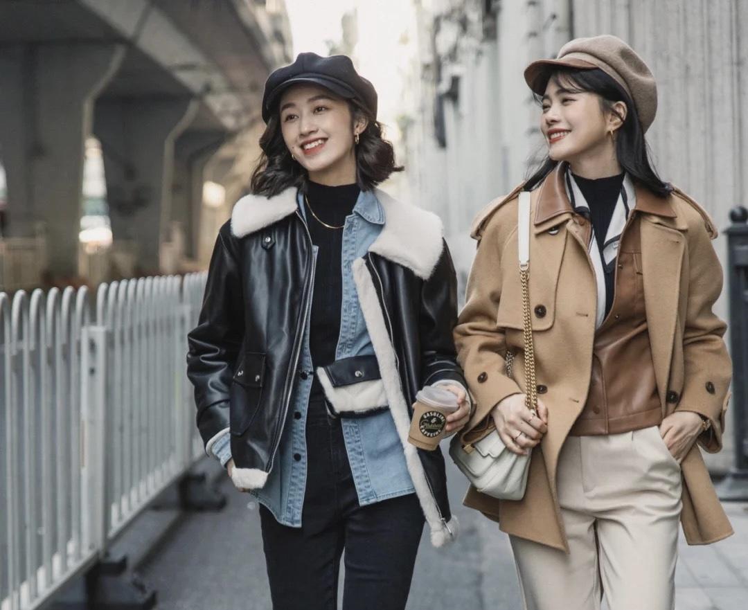 小姐姐 皮衣穿搭指南!搭配牛仔裤或半身裙又飒又美,提升气场又洋气