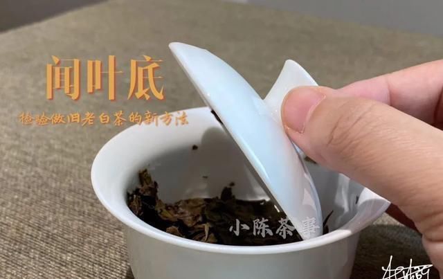 茶友|别单纯看黄叶片了,鉴别做旧老白茶用这个新招术,老茶友们都在用