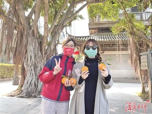 大年初一逛古桥 免费大桔送祝福