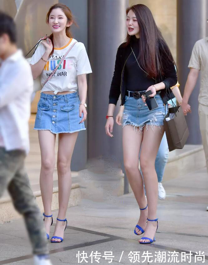  外裙|这个热裤有点“浪”，外裙里裤两层装裙子比热裤还短，潮流货！