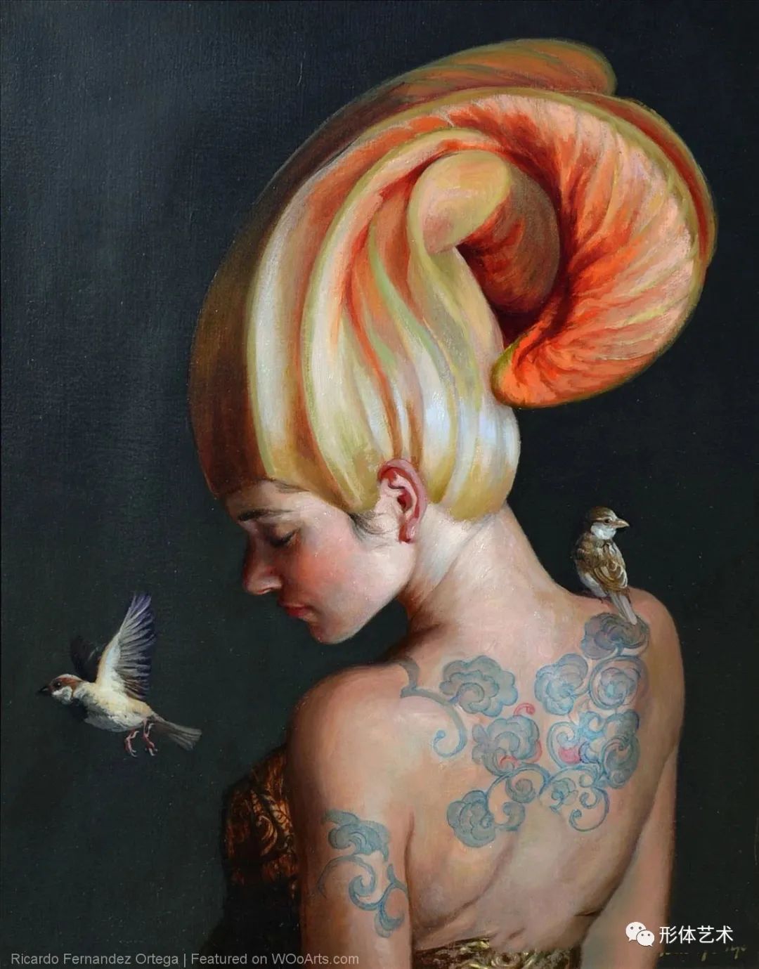 墨西哥&这位墨西哥画家的艺术作品,彰显静秘的古典梦与超现实的境界