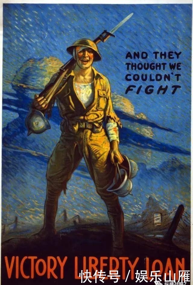 威胁|林肯给你递枪，自由女神被威胁，美军第一次世界大战的宣传海报