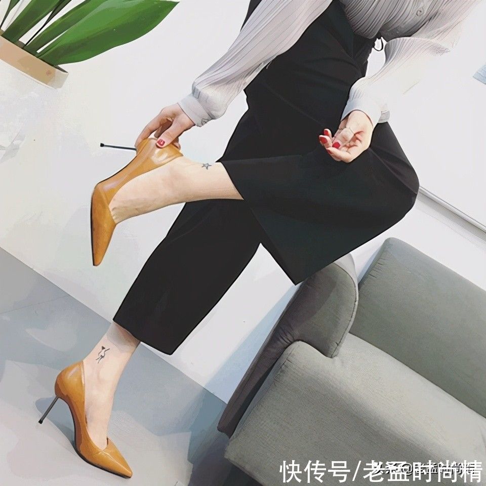 灰姑娘|时髦高跟鞋，展现无限风情