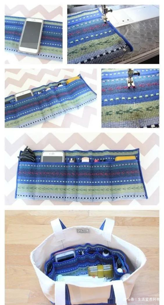 23种手工布包的做法，承包所有的收纳，旧衣服就能做，附教程