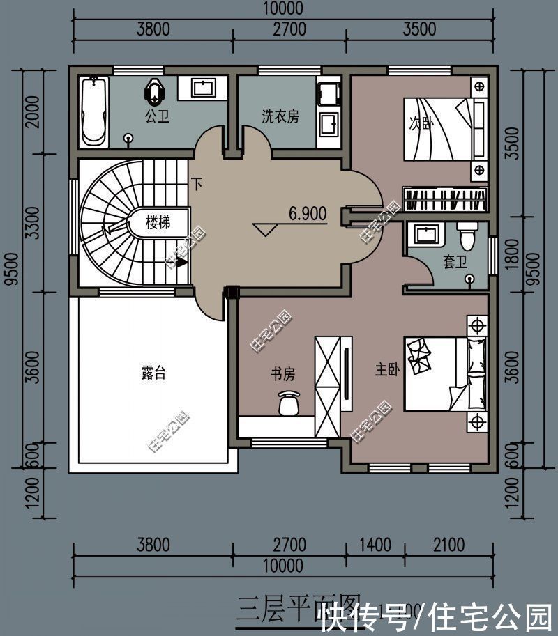 图纸|10套小户型农村别墅图纸,第6第7套建的人最多,最后一套颜值最高