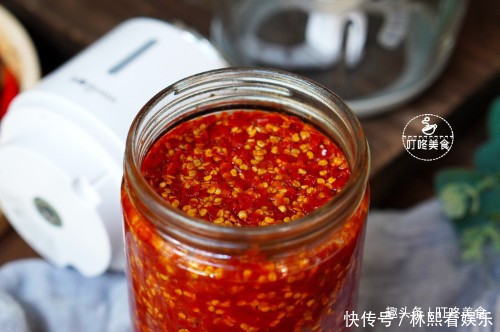 不用|想吃辣椒酱不用买,自己做超简单,香辣入味,干净卫生0添加剂