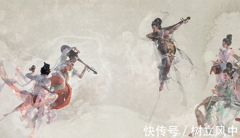 河南卫视!美轮美奂,国画原来还可以这样画,网友:这才是国画应该有的样子