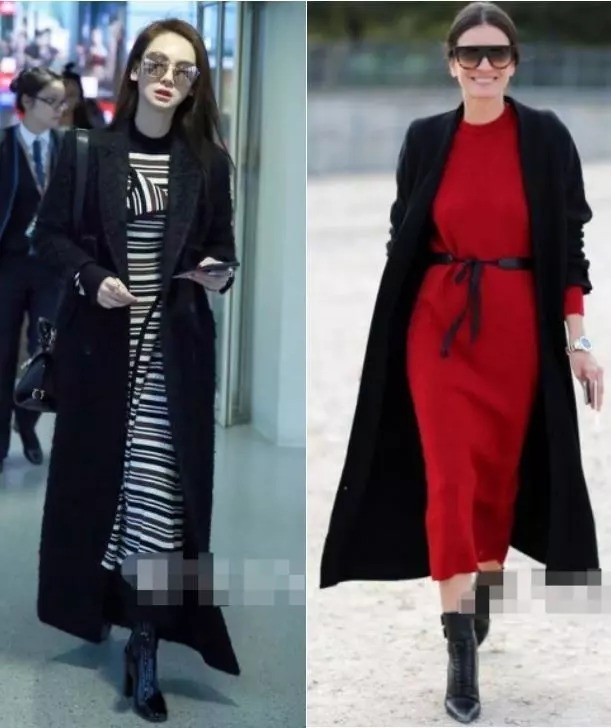 今冬流行大衣“敞开穿”,女人内搭这样配,显高显瘦,气场十足!