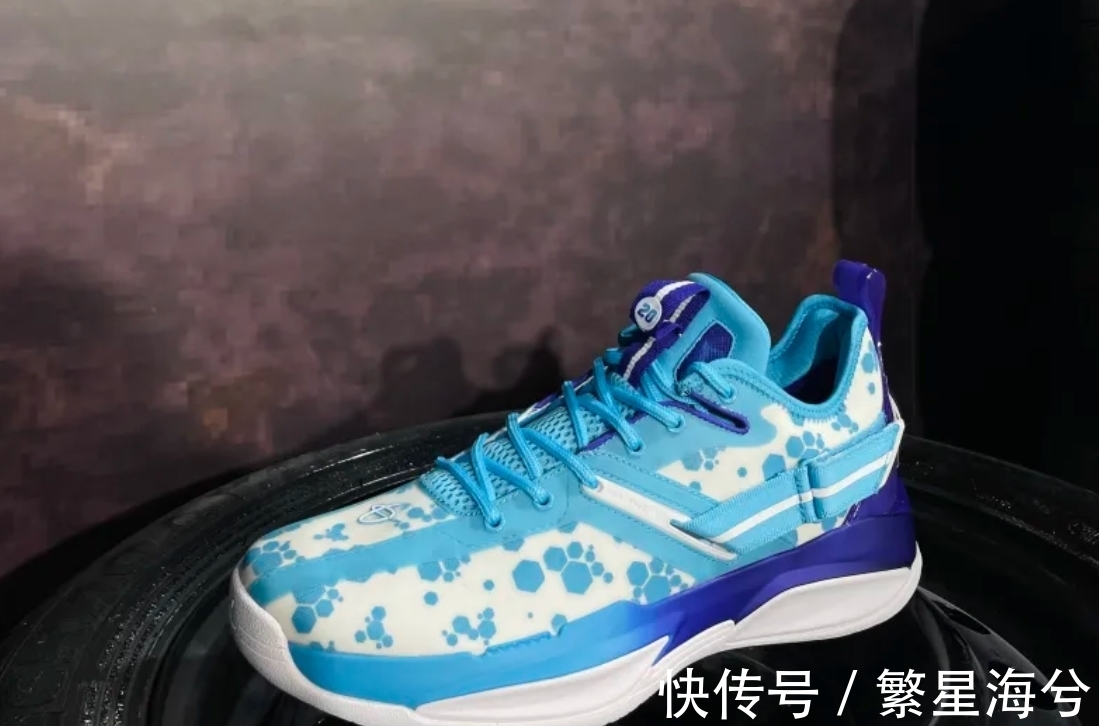 魔术贴 海沃德安踏GH3战靴正式亮相,网友:安踏属实是把配色玩明白了!