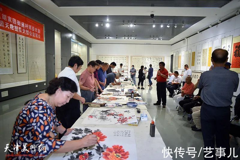 蓝天救援队|孙荣刚师生展滨海圆满收官呈两大看点：书画致敬英雄 收李建华为徒