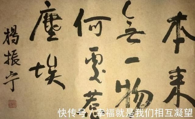 杨振宁!98岁杨振宁带翁帆写书法:提笔舞墨有功底,不愧是世界级大师