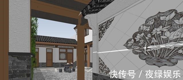 大空间|惊艳全村,这处自建四合院设计,堪称自建典范!