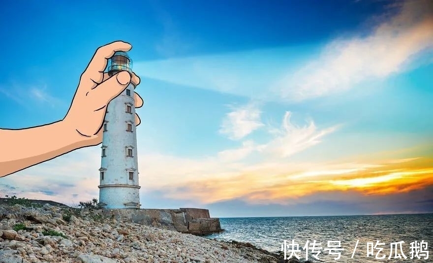 灵感$太赞了!简单几根线条,就把普通的风景,变成趣味创意插图