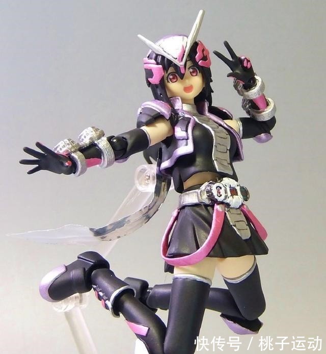 zio酱|假面骑士时王与机娘混搭玩法“骑士少女zio酱”！