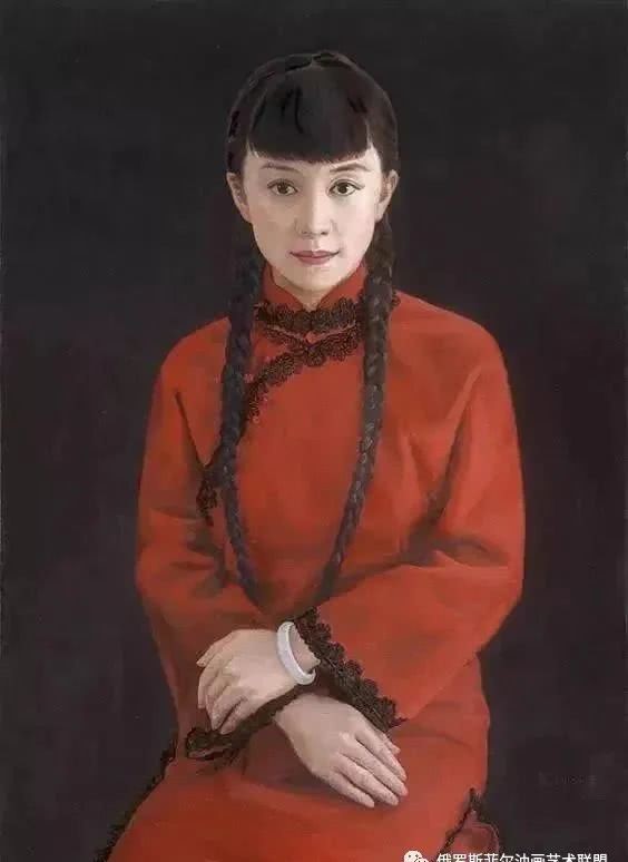 中央美术学院|中国女博士林笑初油画人物画作品欣赏