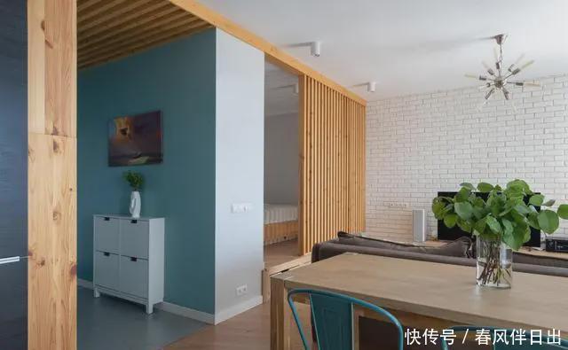 屏风隔断|她一个人攒了10年工资,把48㎡装的漂漂亮亮,一室一厅,五脏俱全